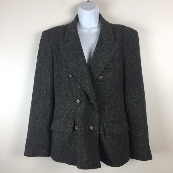 Ivan Grundahl Copenhagen Wool Silk Blazer Womens S - Picture 1 of 8
